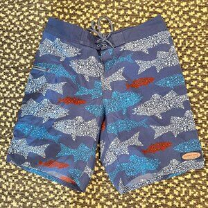 Vineyard Vines Men's Sz 32 Swim Board Shorts Fish Design